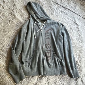 Gray Silverstein Band Hoodie